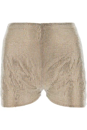 GIUSEPPE DI MORABITO Embellished mesh shorts