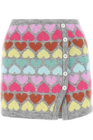 Marco Rambaldi Embroidered mohair blend mini skirt