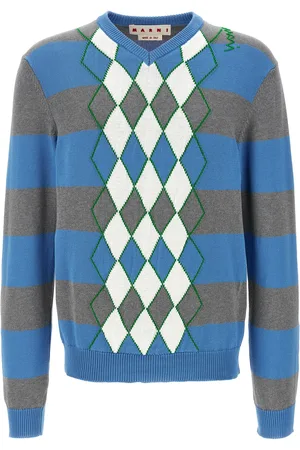 Marni Argyle Sweaters And Cardigans