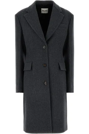 Miu Miu Dark grey wool coat