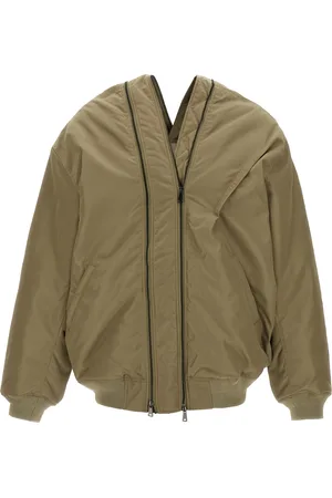 Y / PROJECT Double Zip Pinched Logo Piumini, Parka, Giacche Casual