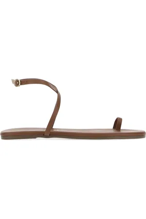 Tkees Chocolate leather Phoebe sandals