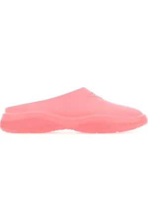 Prada Dark pink rubber slippers