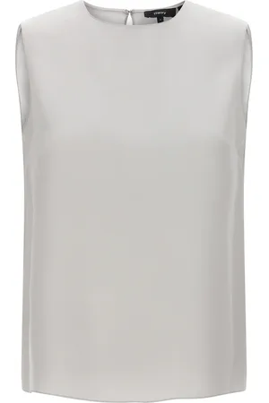 THEORY Silk Top Shirt And Blouse