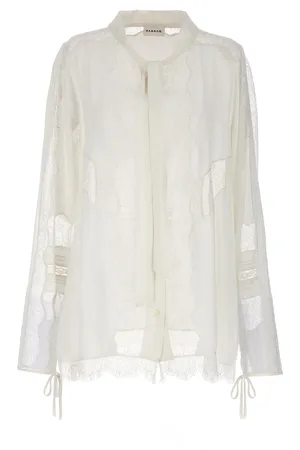 P.A.R.O.S.H. Lace Shirt Shirt And Blouse