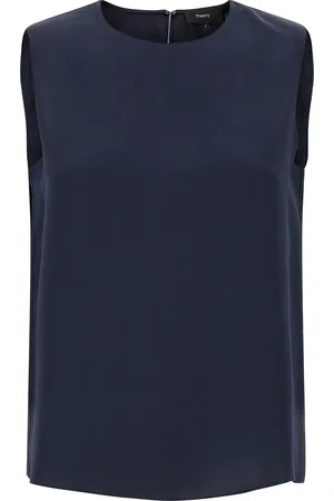 THEORY Silk Top Shirt And Blouse