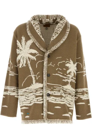 Alanui Embroidered silk blend cardigan