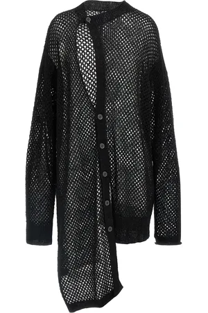 YOHJI YAMAMOTO Asymmetrical Cardigan Sweaters And Cardigans