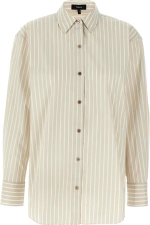 THEORY Striped Shirt Shirt And Blouse