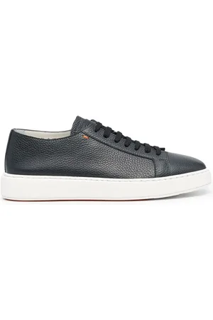 santoni Leather Sneakers