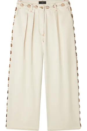 Alanui Denim Wide-Leg Jeans