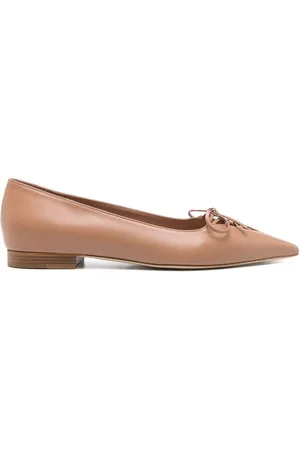 MALONE SOULIERS Neutral Ballet Flats