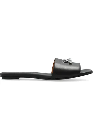 Alexander McQueen Black Slippers