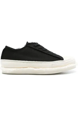 YOHJI YAMAMOTO Black White Sneakers