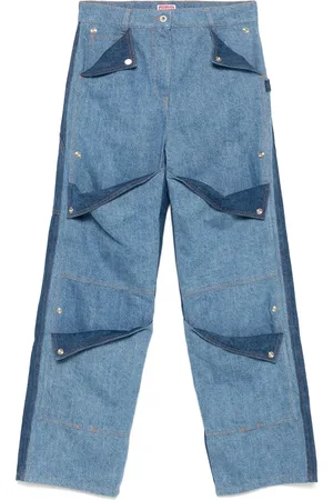 Kenzo Denim Straight-Leg Jeans