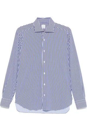 BARBA Blue White Shirts