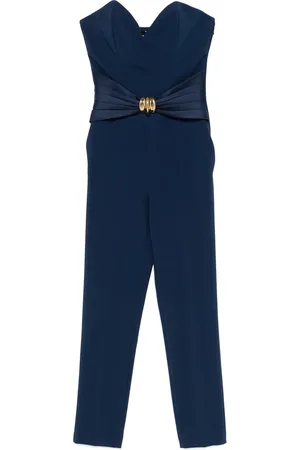 Elisabetta Franchi Blue Jumpsuits