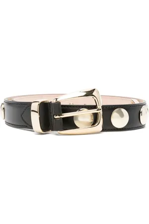 Khaite Black Gold Belts