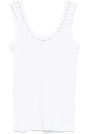 Brunello Cucinelli White Tops