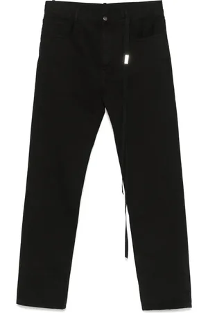 ANN DEMEULEMEESTER Denim Regular & Straight-Leg Jeans