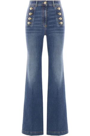 Elisabetta Franchi Denim Flared Jeans