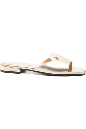 Jimmy Choo Leather Slippers