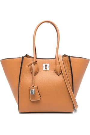 ERMANNO SCERVINO Brown Tote Bags