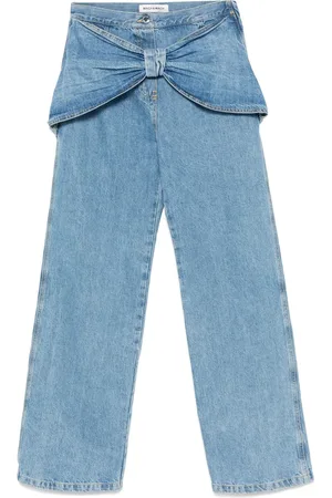 Mach & Mach Denim Straight-Leg Jeans
