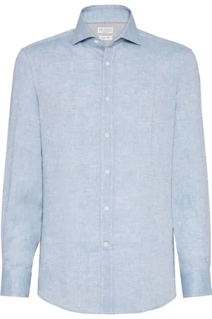 Brunello Cucinelli Leather Shirts