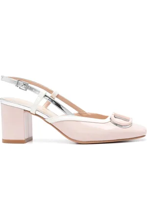 Twin-Set Yellow/Silver Pumps