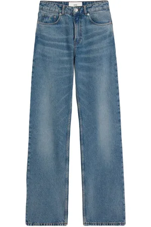 Ami Denim Wide-Leg Jeans
