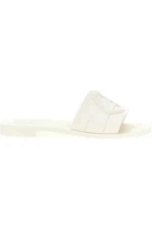 Moncler Mon Sandals White