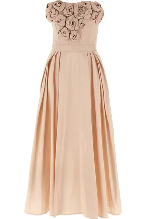 Elisabetta Franchi Long Dress Dresses Pink