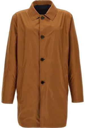 Pal Zileri Reversible Car Coat Coats And Trench Coats Multicolor