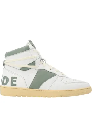 Rhude Rhecess Hi Sneakers Green