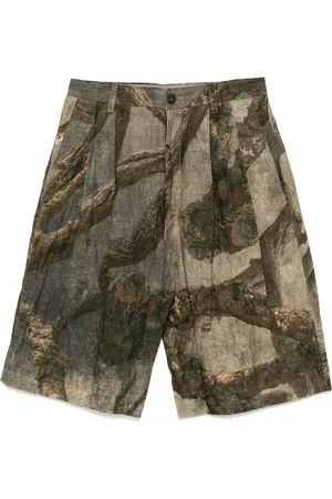 ZIGGY CHEN Green Shorts
