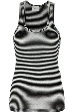 Marant Etoile Thea Tops White/Black