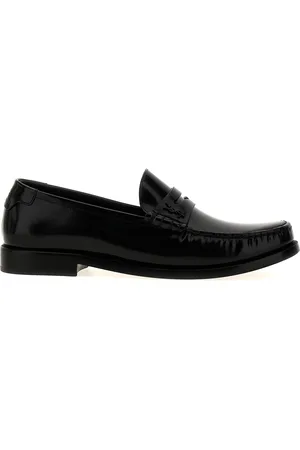 Saint Laurent Monogramma Loafers Black