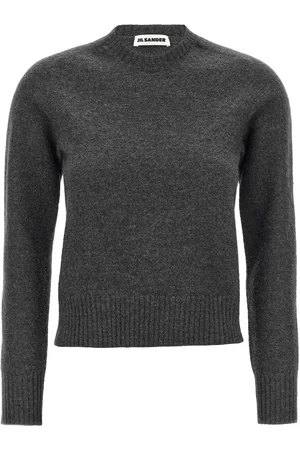 Jil Sander Wool Sweater Sweaters And Cardigans Gray
