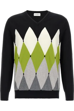 BALLANTYNE Argyle Sweaters And Cardigans Black
