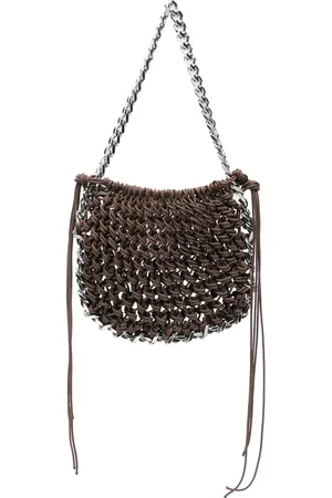 Niccolo Pasqualetti Brown/Silver Tote Bags