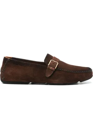 santoni Leather Loafers