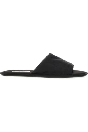 The Row Frances Sandals Black