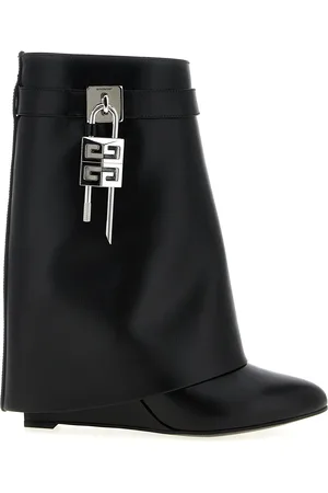 Givenchy Shark Lock Boots And Ankle Boots Black