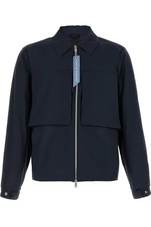 Moose Knuckles Waverly Casual Jackets And Parka Blue