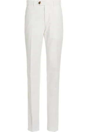 Brunello Cucinelli Chino Pants White