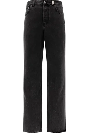 Alexander McQueen Low Rise Baggy Jeans