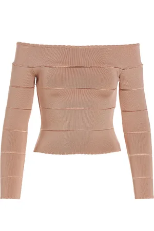 ALEXANDRE VAUTHIER Off-Shoulder Top Tops