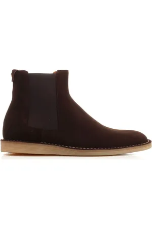 Dolce & Gabbana Brown Suede Ankle Boots Brown