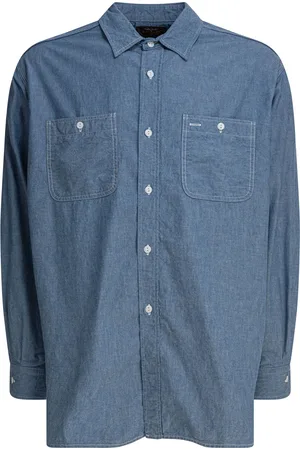 Beams Shirts Blue